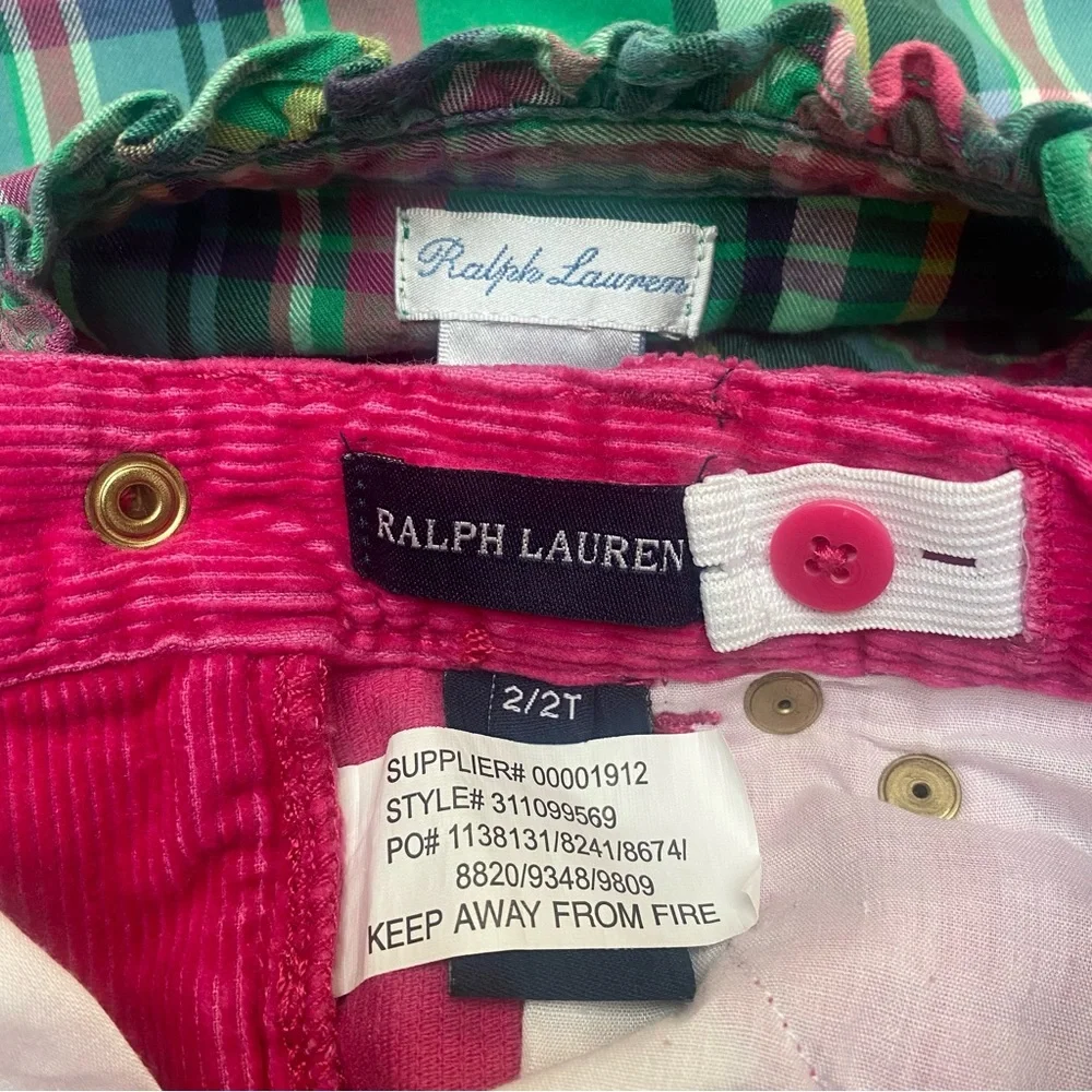 Ralph Lauren Girls Set